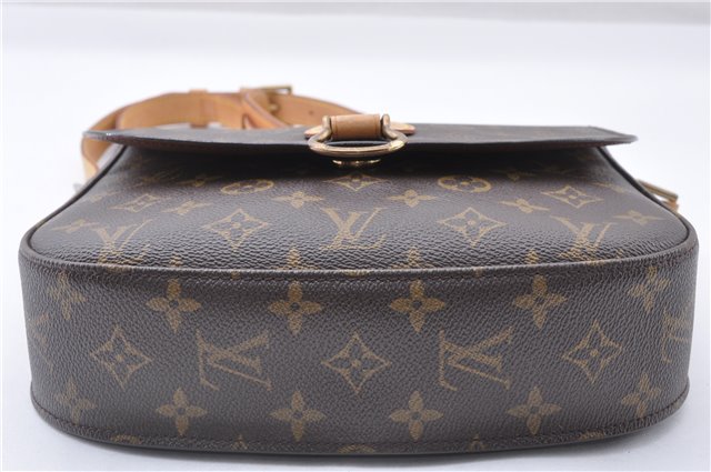 Authentic Louis Vuitton Monogram Saint Cloud GM M51242 Shoulder Cross Bag 4543F