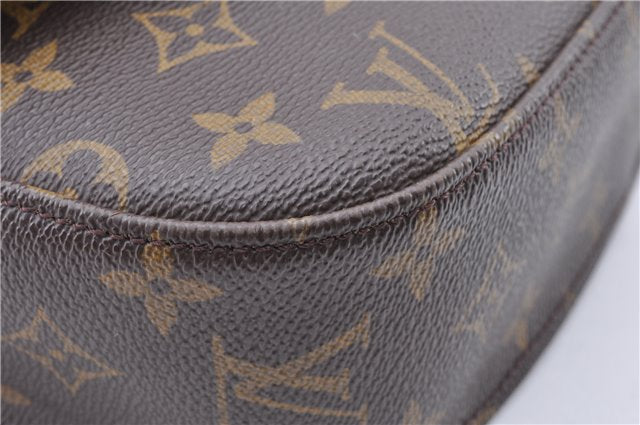 Authentic Louis Vuitton Monogram Saint Cloud GM M51242 Shoulder Cross Bag 4543F