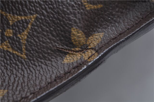 Authentic Louis Vuitton Monogram Saint Cloud GM M51242 Shoulder Cross Bag 4543F