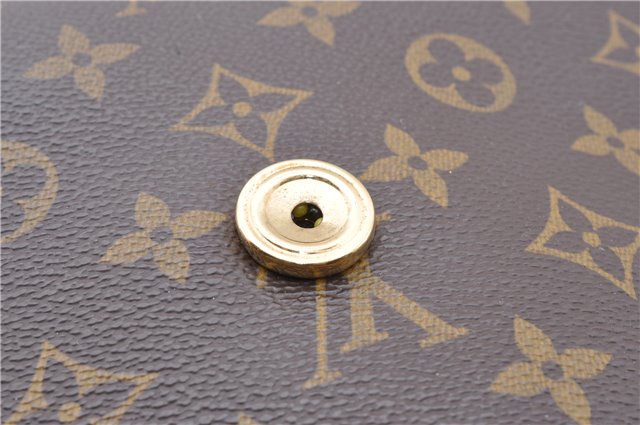 Authentic Louis Vuitton Monogram Saint Cloud GM M51242 Shoulder Cross Bag 4543F