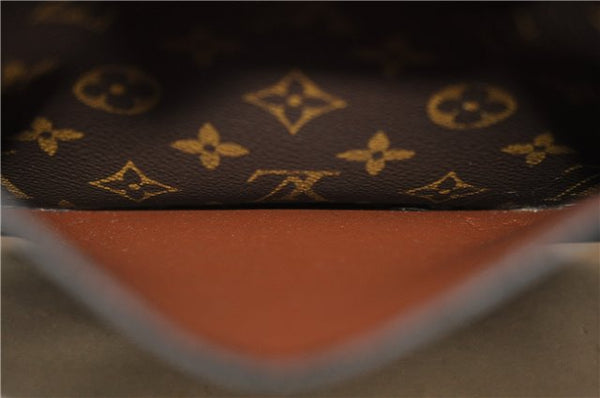 Authentic Louis Vuitton Monogram Saint Cloud GM M51242 Shoulder Cross Bag 4543F