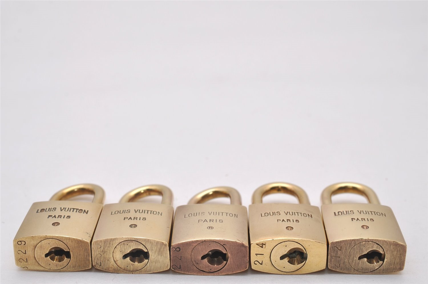 Authentic Louis Vuitton Padlock 10Set Old Model LV 4543I