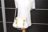 Authentic Chloe Paraty 2Way Shoulder Hand Bag Purse White 4544C