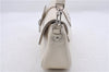 Auth Louis Vuitton Epi Pochette Montaigne Shoulder Bag White M5929J LV 4544D