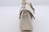Auth Louis Vuitton Epi Pochette Montaigne Shoulder Bag White M5929J LV 4544D