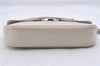 Auth Louis Vuitton Epi Pochette Montaigne Shoulder Bag White M5929J LV 4544D