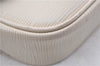 Auth Louis Vuitton Epi Pochette Montaigne Shoulder Bag White M5929J LV 4544D