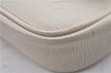 Auth Louis Vuitton Epi Pochette Montaigne Shoulder Bag White M5929J LV 4544D