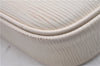 Auth Louis Vuitton Epi Pochette Montaigne Shoulder Bag White M5929J LV 4544D