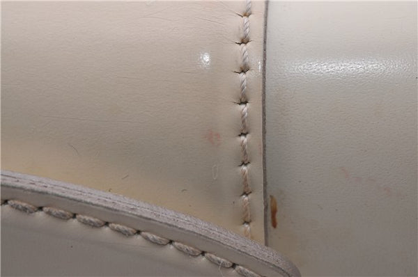 Auth Louis Vuitton Epi Pochette Montaigne Shoulder Bag White M5929J LV 4544D