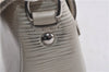 Auth Louis Vuitton Epi Pochette Montaigne Shoulder Bag White M5929J LV 4544D