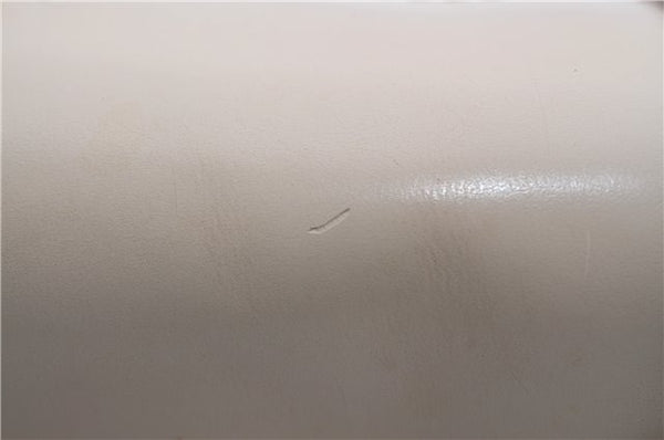 Auth Louis Vuitton Epi Pochette Montaigne Shoulder Bag White M5929J LV 4544D