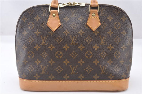 Authentic Louis Vuitton Monogram Alma Hand Bag Purse M51130 LV 4546F