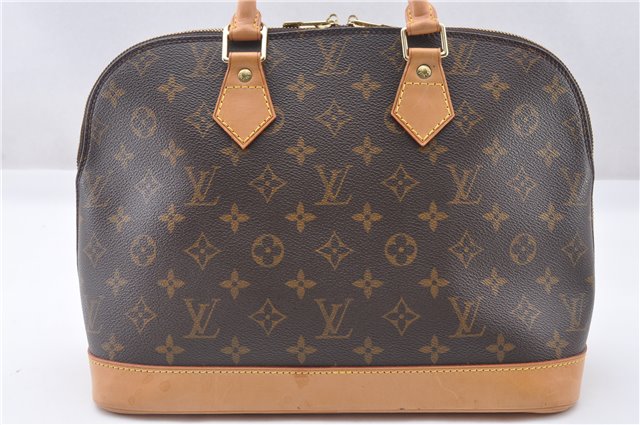 Authentic Louis Vuitton Monogram Alma Hand Bag Purse M51130 LV 4546F