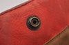 Authentic FENDI Zucca Etniko Shoulder Hand Bag Canvas Leather Brown 4546I