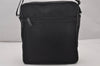 Authentic PRADA Nylon Tessuto Saffiano Leather Shoulder Cross Bag Black 4547I