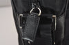 Authentic PRADA Nylon Tessuto Saffiano Leather Shoulder Cross Bag Black 4547I