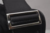 Authentic PRADA Nylon Tessuto Saffiano Leather Shoulder Cross Bag Black 4547I