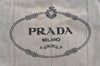 Authentic PRADA Vintage Canapa M Canvas 2Way Tote Hand Bag White 4549I