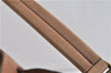 Authentic BURBERRY Vintage Leather Shoulder Hand Bag Purse Brown 4550C