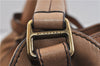 Authentic BURBERRY Vintage Leather Shoulder Hand Bag Purse Brown 4550C