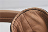 Authentic BURBERRY Vintage Leather Shoulder Hand Bag Purse Brown 4550C