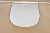 Authentic GUCCI Bamboo Hand Bag Purse Leather White 4550D