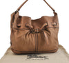 Authentic BURBERRY Vintage Leather Shoulder Hand Bag Purse Brown 4550C