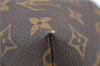 LOUIS VUITTON Monogram Trousse Demi Ronde 23 Cosmetic Pouch M47520 LV Junk 4553C