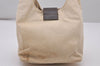 Authentic FENDI Vintage Shoulder Bag Purse Canvas Leather Beige 4553I