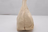 Authentic FENDI Vintage Shoulder Bag Purse Canvas Leather Beige 4553I