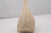 Authentic FENDI Vintage Shoulder Bag Purse Canvas Leather Beige 4553I