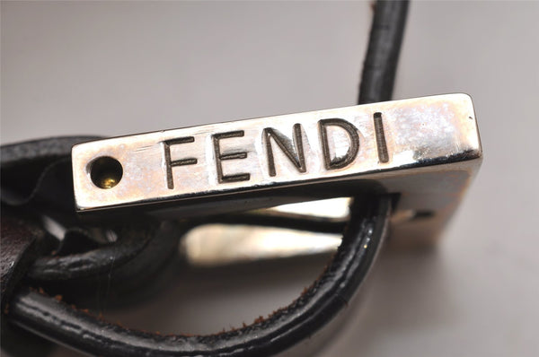 Authentic FENDI Vintage Shoulder Bag Purse Canvas Leather Beige 4553I