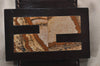 Authentic FENDI Vintage Shoulder Bag Purse Canvas Leather Beige 4553I