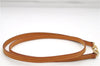 Authentic Louis Vuitton Leather Shoulder Strap Beige 47.2" LV 4556D