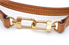 Authentic Louis Vuitton Leather Shoulder Strap Beige 47.2" LV 4556D