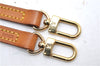 Authentic Louis Vuitton Leather Shoulder Strap Beige 47.2" LV 4556D