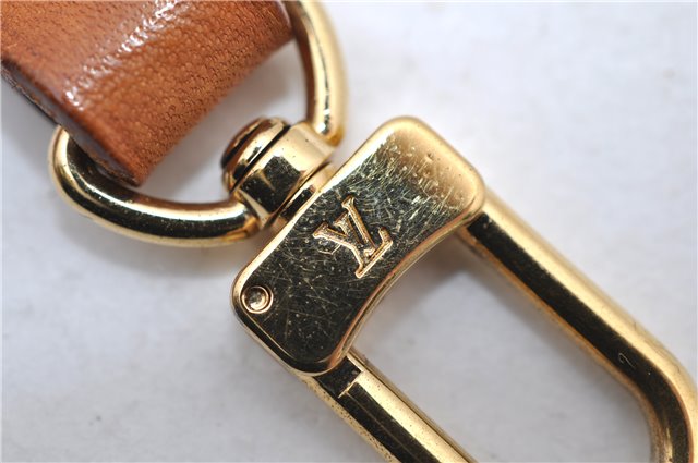 Authentic Louis Vuitton Leather Shoulder Strap Beige 47.2