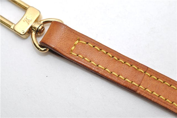 Authentic Louis Vuitton Leather Shoulder Strap Beige 47.2" LV 4556D