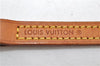 Authentic Louis Vuitton Leather Shoulder Strap Beige 47.2" LV 4556D