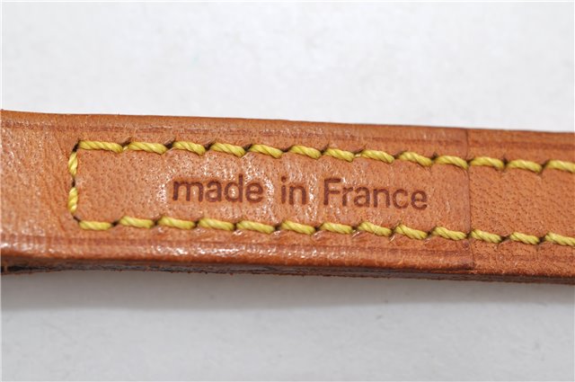 Authentic Louis Vuitton Leather Shoulder Strap Beige 47.2