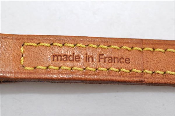 Authentic Louis Vuitton Leather Shoulder Strap Beige 47.2" LV 4556D