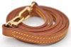 Authentic Louis Vuitton Leather Shoulder Strap Beige 47.2" LV 4556D