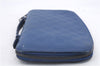 Louis Vuitton Damier Infini Organizer Atoll Travel Case Blue N41396 LV 4557D