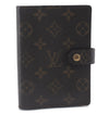 Authentic Louis Vuitton Monogram Agenda PM Day Planner Cover R20005 LV 4558D