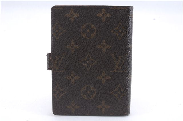 Authentic Louis Vuitton Monogram Agenda PM Day Planner Cover R20005 LV 4558D