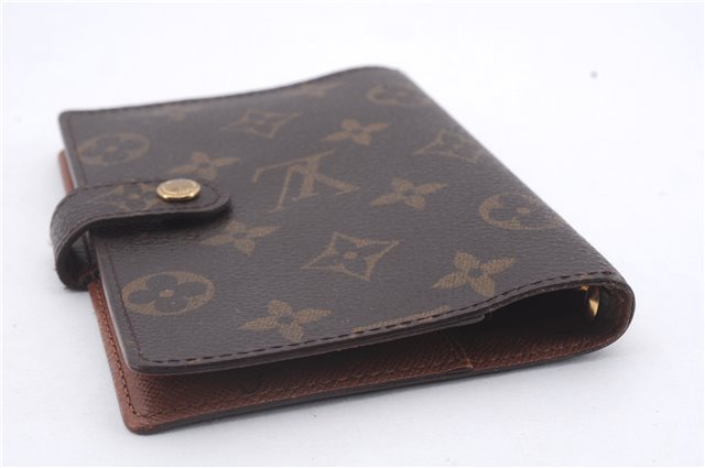Authentic Louis Vuitton Monogram Agenda PM Day Planner Cover R20005 LV 4558D