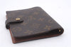 Authentic Louis Vuitton Monogram Agenda PM Day Planner Cover R20005 LV 4558D