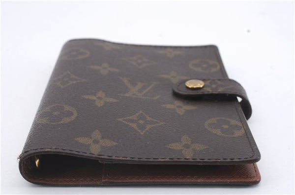 Authentic Louis Vuitton Monogram Agenda PM Day Planner Cover R20005 LV 4558D