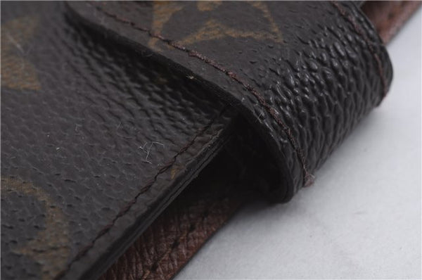 Authentic Louis Vuitton Monogram Agenda PM Day Planner Cover R20005 LV 4558D